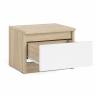 Тумба прикроватная Мори ТПМ400.1 цвет дуб сонома/белый Тумба прикроватная Мори ТПМ400.1 цвет дуб сонома/белый