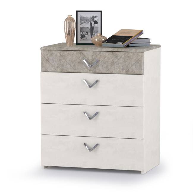 Стол туалетный с комодом и зеркалом Амели Моби цвет шёлковый камень/бетон чикаго беж Стол туалетный с комодом и зеркалом Амели Моби цвет шёлковый камень/бетон чикаго беж