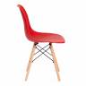 Стул CINDY (EAMES) (mod. 001) дерево бук/металл/сиденье пластик, 51x46x82см, красный/red (Комплект из 4 шт.)
