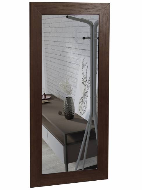 Зеркало навесное Берже 24-90 темно-коричневый 90 см х 55 см