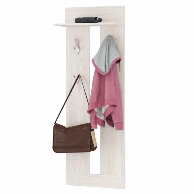 Тумбы с вешалками для верхней одежды Ника цвет ясень анкор светлый