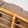 Кресло-качалка PAPASAN/ПАПАСАН w 23/01 B /с подушкой/ 115х78х104 см, Honey (мед), экошерсть Коричневый, 1811-5