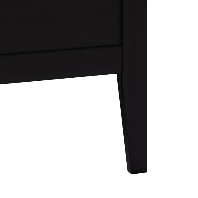 Комплект кровать Leset Мира 160х200 с основанием Чёрный