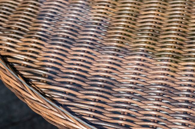 "Эспрессо" плетеный круглый стол, диаметр 150 см, цвет коричневый "Эспрессо" плетеный круглый стол, диаметр 150 см, цвет коричневый