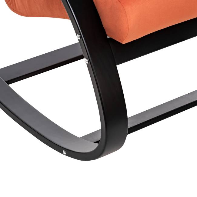 Кресло-качалка Leset Милано Венге V39 оранжевый