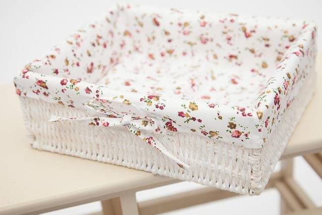 Комод с 5-ю корзинами и 5-ю ящиками Secret De Maison CABAS ( mod. 4323 ) paulownia, мдф, 50x30x73см, butter white (слоновая кость), ткань -розочки butter white (слоновая кость) дерево павловния, мдф Комод с 5-ю корзинами и 5-ю ящиками Secret De Maison CABAS ( mod. 4323 ) paulownia, мдф, 50x30x73см, butter white (слоновая кость), ткань -розочки butter white (слоновая кость) дерево павловния, мдф