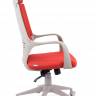 Кресло руководителя Everprof Trio Grey TM Ткань Красный