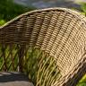"Дольче" обеденная группа из искусственного ротанга, цвет соломенный "Дольче" обеденная группа из искусственного ротанга, цвет соломенный