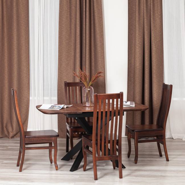 Стул DOLCE жёсткое сидение бук, мдф, 40х46х100см, Tobacco коричневый Стул DOLCE жёсткое сидение бук, мдф, 40х46х100см, Tobacco коричневый