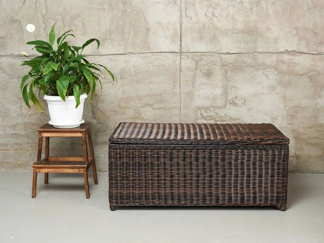 Сундук для хранения "KARL 120", темно-коричневый