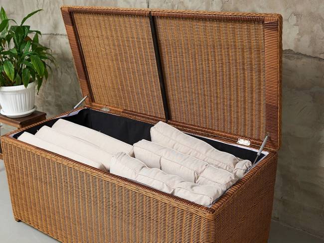 Набор из 2-х сундуков "KARL (140 и 120)", соломенный