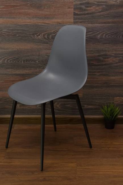 Стул Туссе чёрный /серый