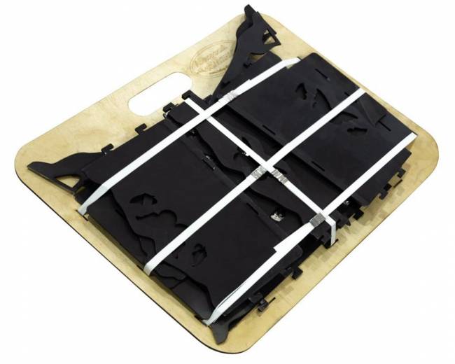 Мангал разборный "Леди", сталь AISI304, 3мм Мангал разборный "Леди", сталь AISI304, 3мм