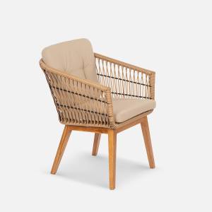 Стул Letto (с упаковкой) Американский орех, RAL 9005, Jamaica Cappucino