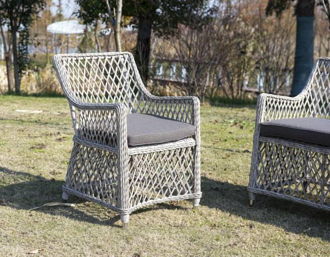 "Латте" плетеное кресло из искусственного ротанга, цвет бежевый "Латте" плетеное кресло из искусственного ротанга, цвет бежевый