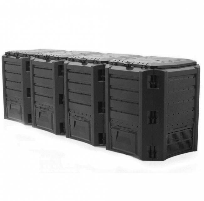 Компостер садовый 1600 л MODULE IKSM1600C-S411 черный