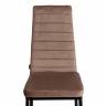 Стул Easy (mod. JSC02-1) / 1 шт. в упаковке металл, флок, 41 х 52 х 96 см, Beige (бежевый) HLR8 / черный бежевый