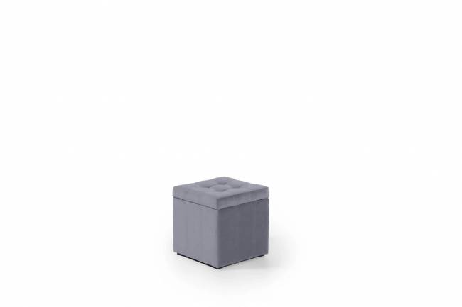 Пуф Парма-2 Kolibri Grey, серый