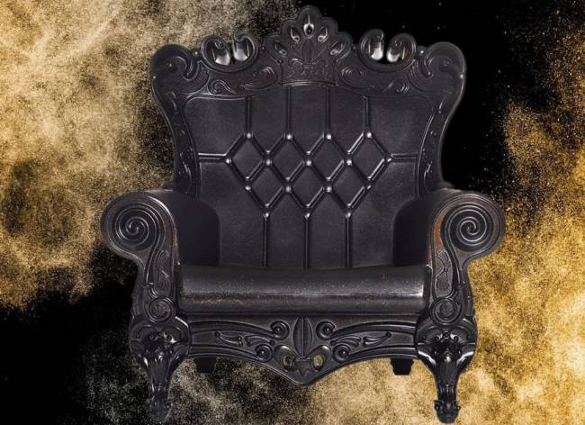 Кресло пластиковое Queen Loves Nature звездная пыль 1035х980х1125 мм Кресло пластиковое Queen Loves Nature звездная пыль 1035х980х1125 мм