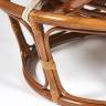 Кресло PAPASAN/ПАПАСАН 23/01 W  /с подушкой/ диаметр подушки 129 см, 115х101х104 см, Pecan (орех), ткань Старт Pecan (орех)
