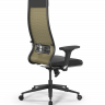 Кресло Sit 10 B1-115D - T+Extra /Um00/Wm12/D02P(M09.B11.G19.W02), золотой ротанг-черный