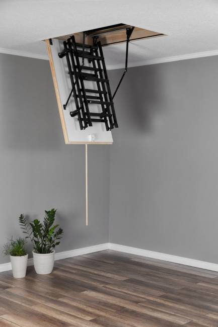 Чердачная складная лестница Metal T3 EI60 Чердачная складная лестница Metal T3 EI60