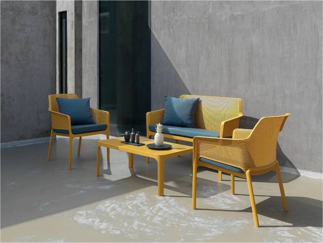 Подушка для кресла Net Relax деним 525х570х75 мм