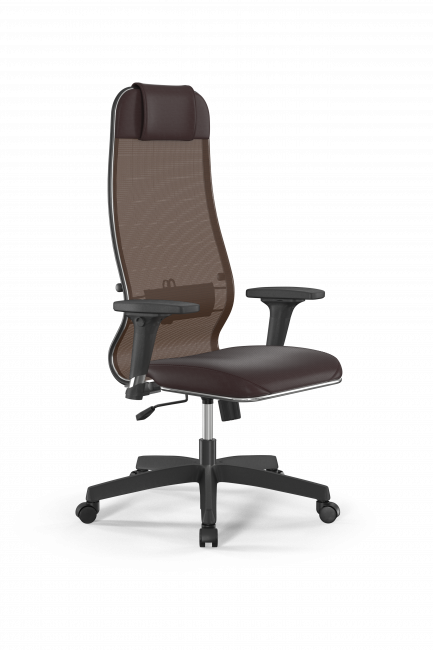Кресло Sit 10 B1-115D - X2+Extra /Um00/Wm12/D02P(M09.B02.G15.W01), темно-коричневый