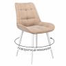 Стул DikLine 226 поворотный B03 BEIGE, ножки белые