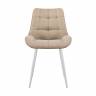 Стул DikLine 226 поворотный B03 BEIGE, ножки белые