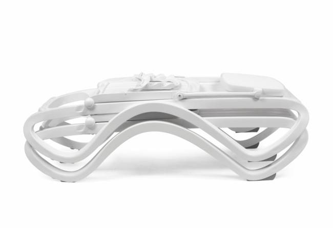 Шезлонг-лежак пластиковый Tropico тортора 1700-1945х690х910 мм