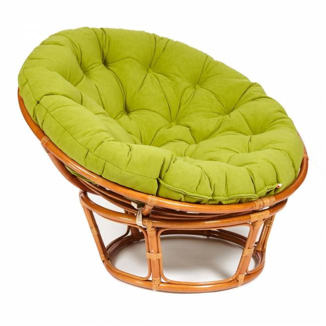Кресло PAPASAN/ПАПАСАН 23/01 W /с подушкой/ диаметр подушки 125 см, 115х101х104 см, Cognac (коньяк), флок Олива, 23 Cognac (коньяк) Кресло PAPASAN/ПАПАСАН 23/01 W /с подушкой/ диаметр подушки 125 см, 115х101х104 см, Cognac (коньяк), флок Олива, 23 Cognac (коньяк)
