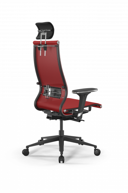 Кресло SynchroSit 10 B2-107D - T /Km00/Nb00/D32P/H3mL-2D(M23.B11.G19.W03) , красный