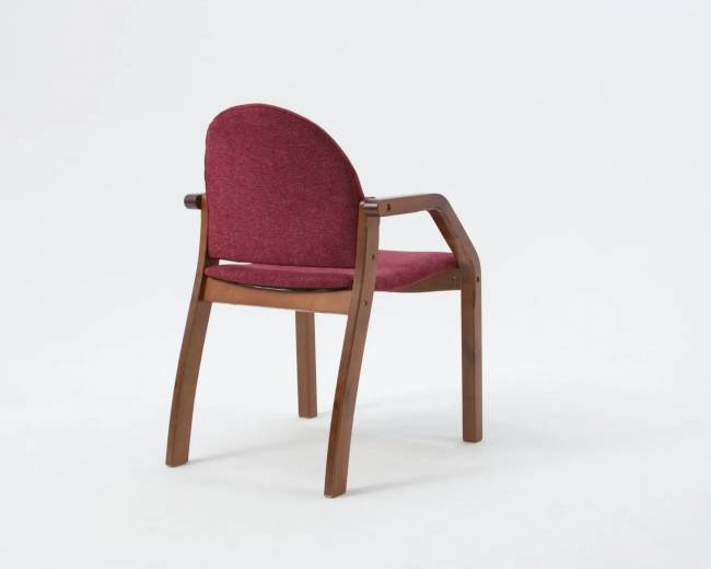 Стул-кресло Джуно 2.0 орех/красный