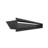 Люфт черная 9x80