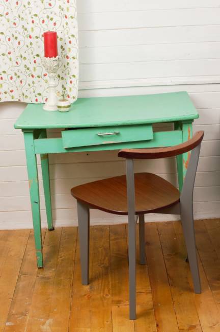 Стул Франк Ж, Орех/Серый